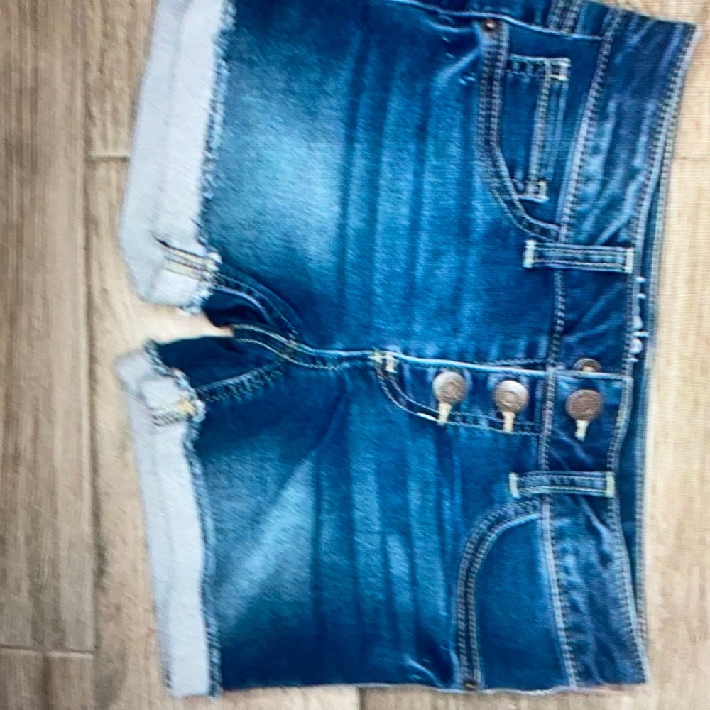 Hippie Girl Midi Jean shorts